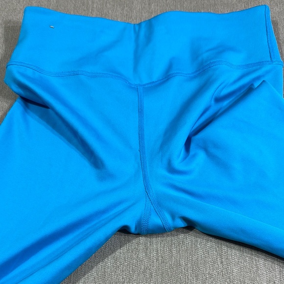 Nike Girls Bright Blue Active Leggings Size Medium - Picture 4 of 5